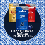 Le icone Lavazza in capsule compatibili Nespresso Original diventano simbolo dello stile italiano